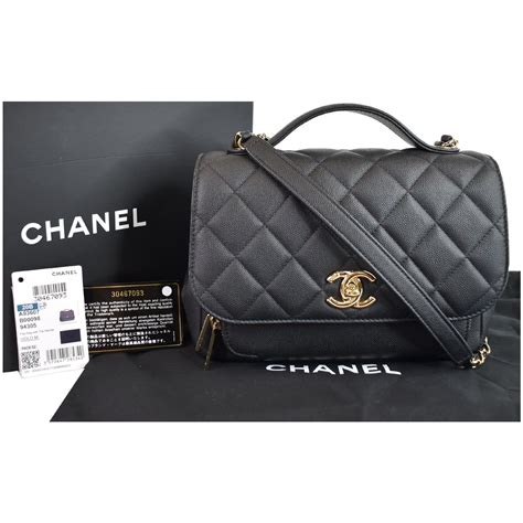 CHANEL Caviar Quilted Medium Business Affinity 